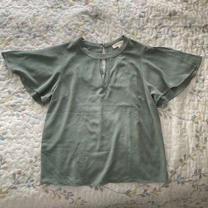 Beautiful sage/olive green blouse